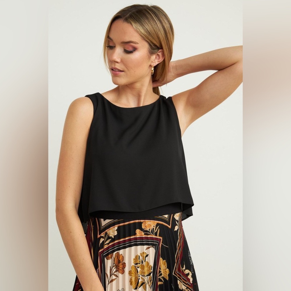 NWT 🇨🇦Gorgeous Joseph Ribkoff Mixed Print Dress Style